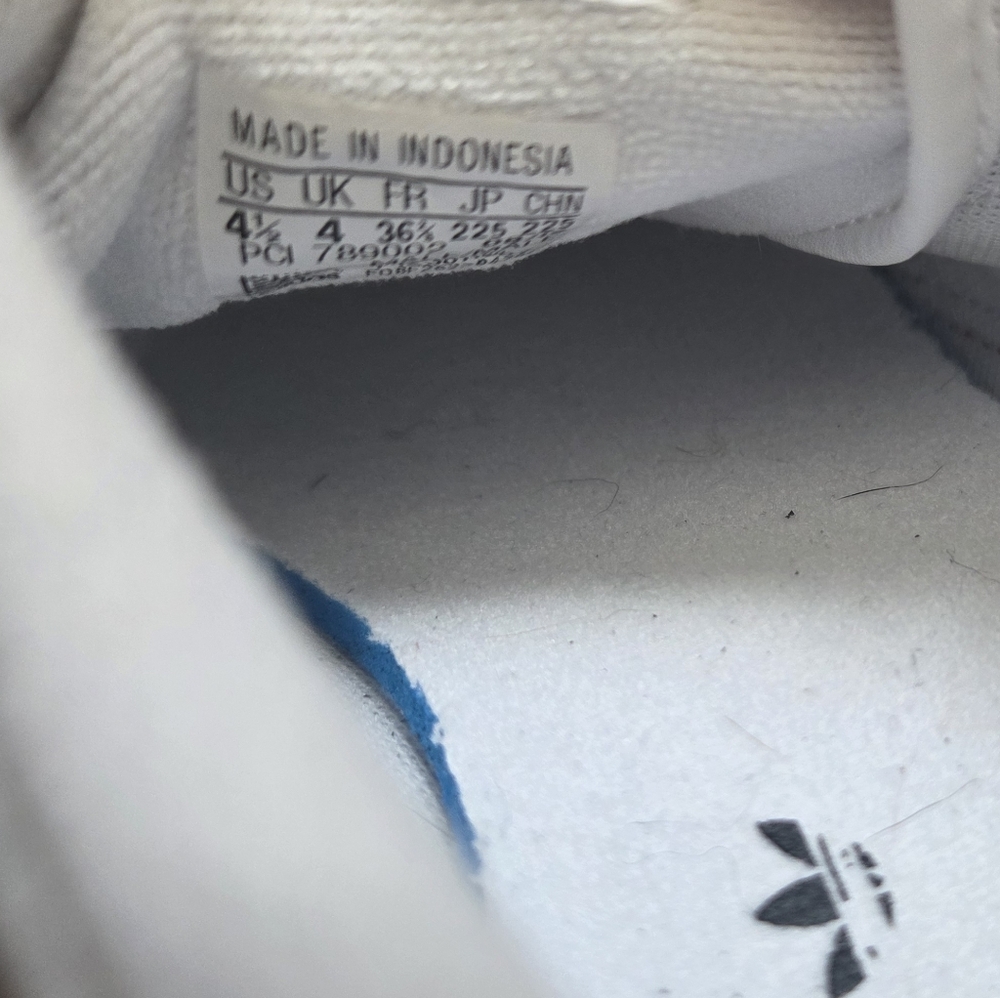 Adidas Kids Continental 80 White Sneakers - Picture 6 of 6